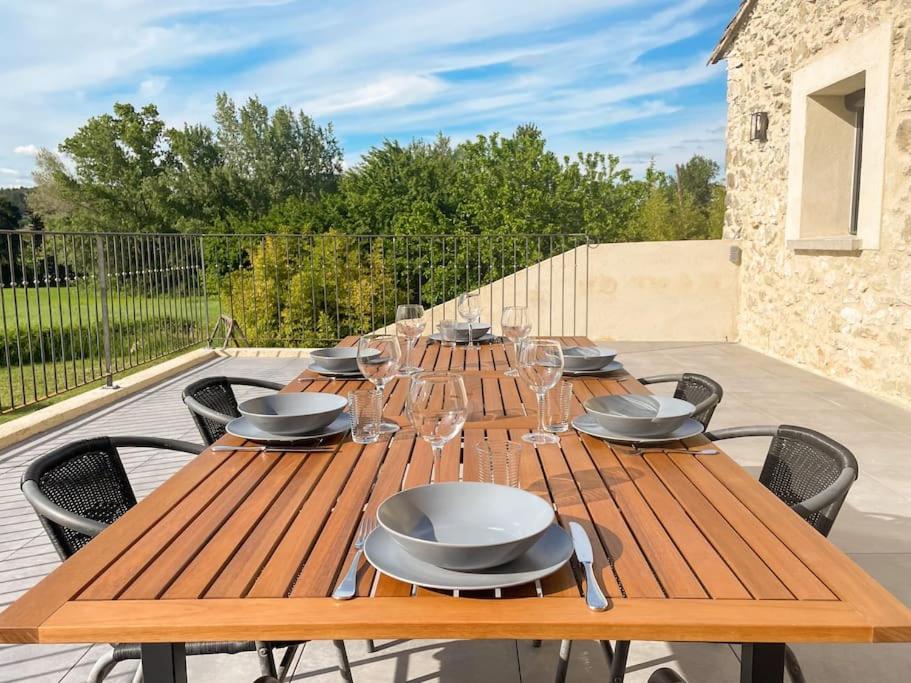Appartement Dans Un Mas Provencal Allan Kültér fotó